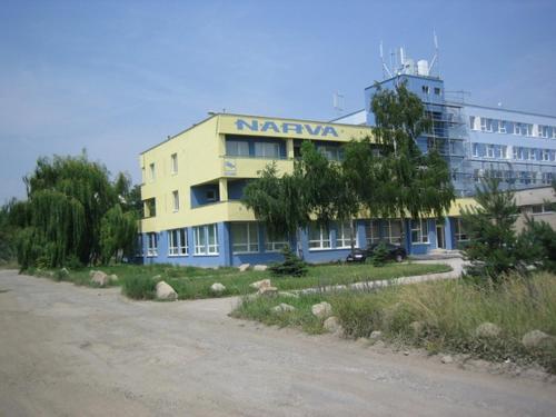 Het gebouw waarin het hostel zich bevindt