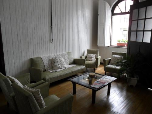 Zona de estar de Hotel Scholze