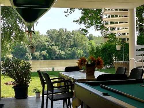 Zahrada ubytování Tiszavirág Nyaralóház