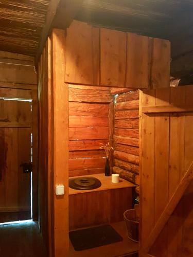 Koupelna v ubytování Paali cottages