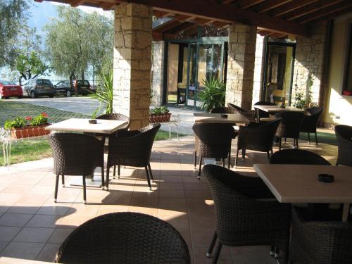 Hotel Veronesiにあるレストランまたは飲食店