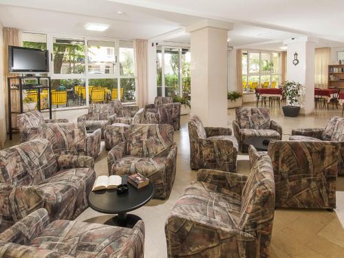 Posezení v ubytování Mon Hotel