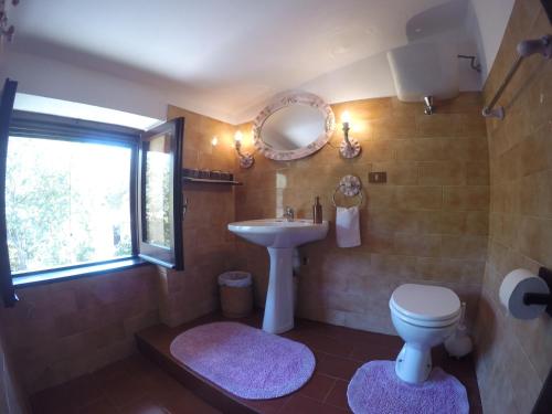 Ett badrum på Villa Isabella