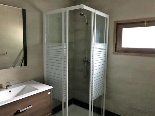 Koupelna v ubytování Camping Pirinenc
