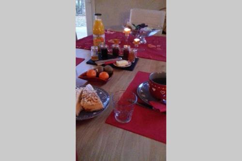 Mad på bed and breakfast-stedet eller i nærheden