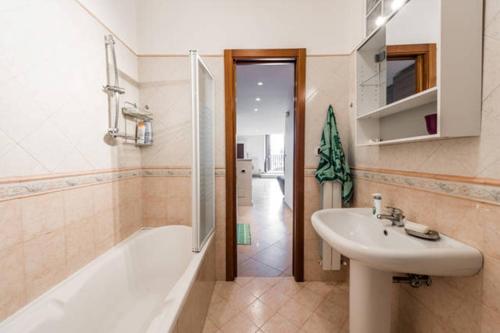 Kúpeľňa v ubytovaní nel Borgo Antico