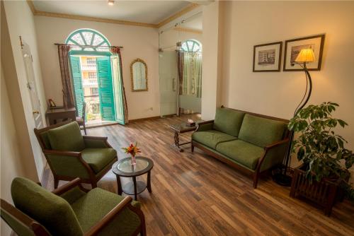 Posezení v ubytování Kathmandu Guest House by KGH Group