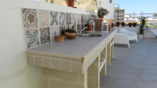 Un balcón o terraza en Casa di Ninni Bilo