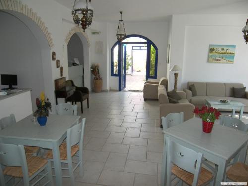 Dining area in a szállodákat