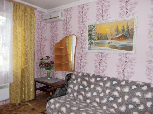 Гостиная зона в Apartment on Parallelnaya