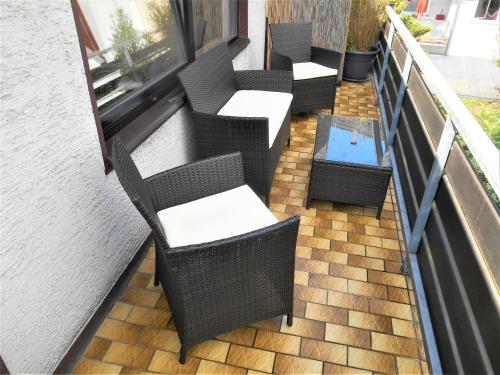 Χώρος καθιστικού στο Cologne Homestay