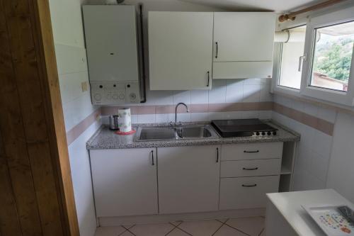 Η κουζίνα ή μικρή κουζίνα στο B&B Apartments Casa Sullavalle