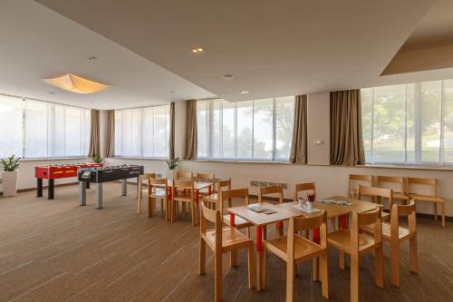 Restaurace v ubytování Hotel Zorna Plava Laguna