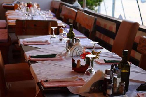Restoranas ar kita vieta pavalgyti apgyvendinimo įstaigoje Guesthouse Santor
