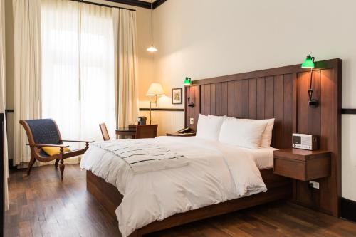 Katil atau katil-katil dalam bilik di American Trade Hotel
