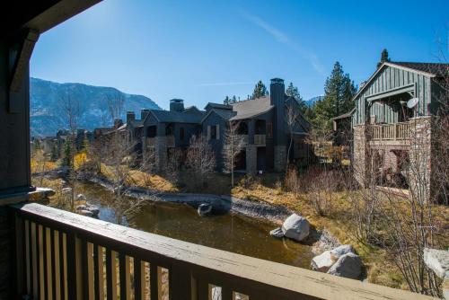 a view from the deck of a house at Mammoth Golf Properties By 101 Great Escapes in Mammoth Lakes