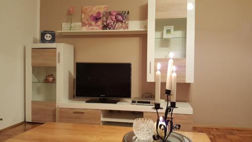 TV a/nebo společenská místnost v ubytování Holiday Home Božičević
