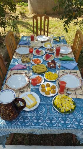 Comida en la pensión o alrededores