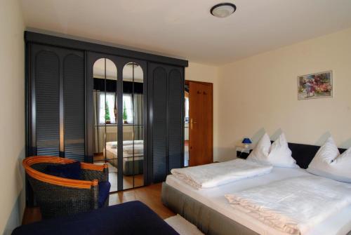 Кровать или кровати в номере Haus Hammerer