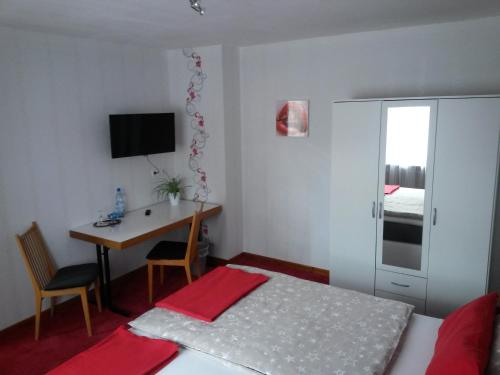 Postel nebo postele na pokoji v ubytování Ferienhaus Bernhardine