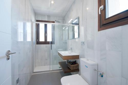 Koupelna v ubytování BiBo Suites Gran Vía