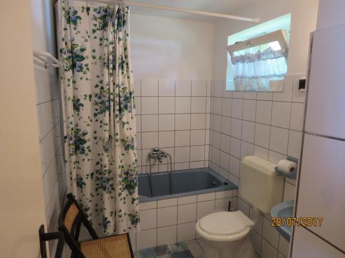 Koupelna v ubytování Molnárporta