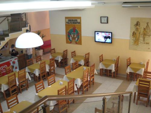 Restoran atau tempat lain untuk makan di Hotel Avenida Tupã