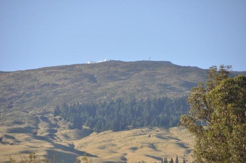 別荘から撮影された、または一般的な山の景色