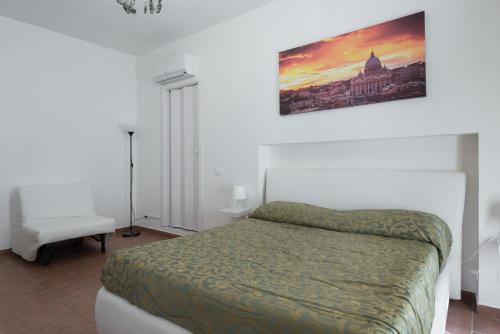 Postel nebo postele na pokoji v ubytování Cornelia Penthouse