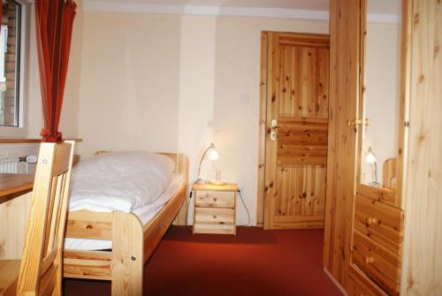 Letto o letti in una camera di Deutsches Haus