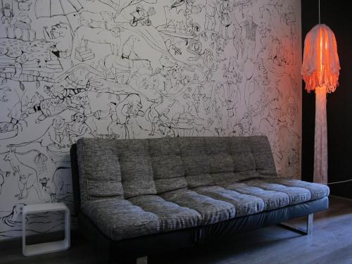 Χώρος καθιστικού στο ZOOROOMS Boutique Guesthouse