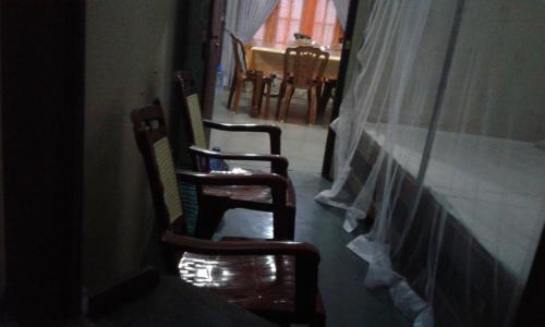 Χώρος καθιστικού στο Kalpitiya Guest House