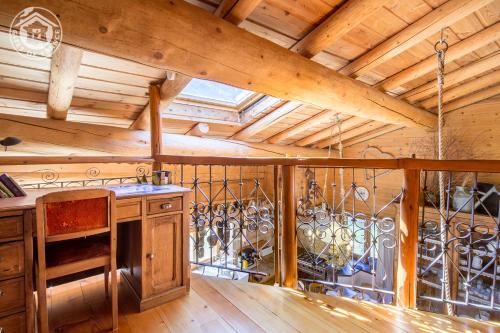 Kuchyň nebo kuchyňský kout v ubytování Le Chalet de la Vanoise