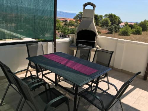 Balkón nebo terasa v ubytování Sakoman Apartments