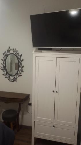 TV a/nebo společenská místnost v ubytování Room Mate Split