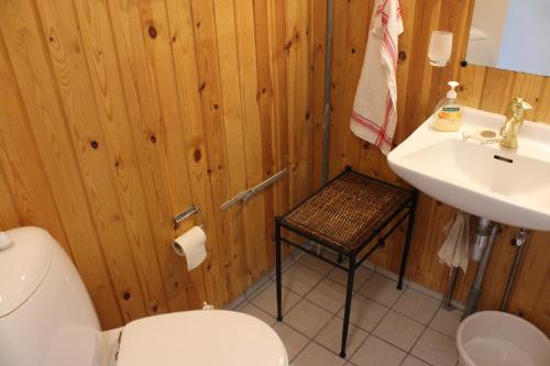 Koupelna v ubytování Sir Gamle Skole Holstebro
