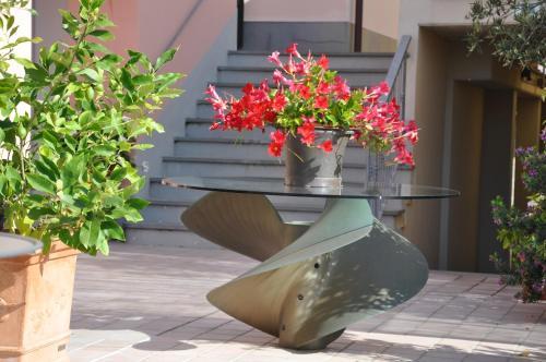 Jardín al aire libre en Hotel Al Terra Di Mare