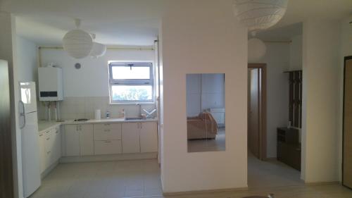 Koupelna v ubytování Sara Sea View Olimp