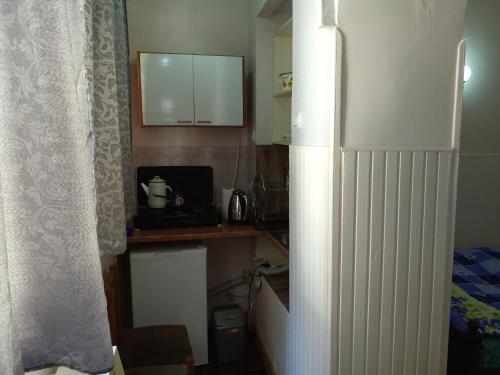 A cozinha ou cozinha compacta de Apartment on Sulkhan-Saba Roma