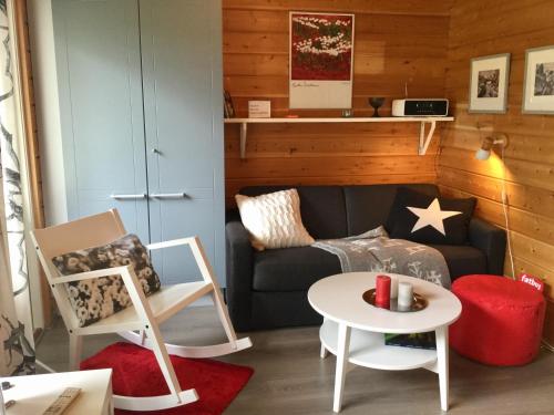 Ruang duduk di Herranterttu Apartments