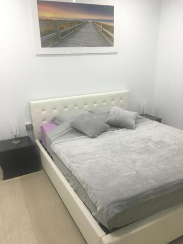 Katil atau katil-katil dalam bilik di Villa Mar menor Golf