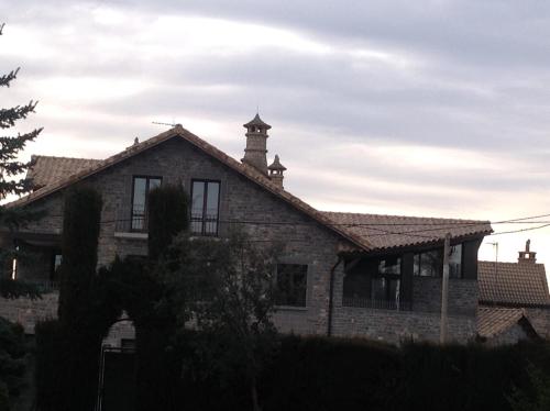 an old house with a tower on top of it at Casa Campo in Abay