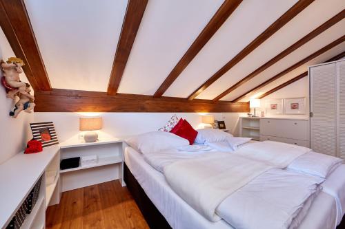 Katil atau katil-katil dalam bilik di Hotel Föhrenhof