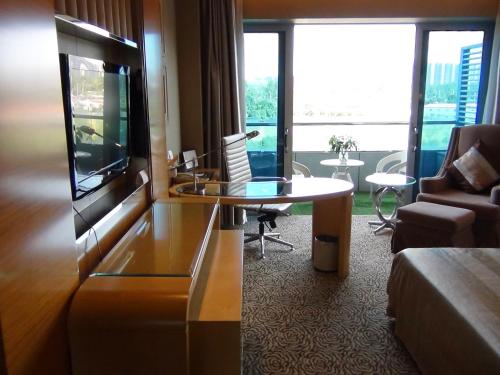 Posezení v ubytování Glarun Jinling Hotel