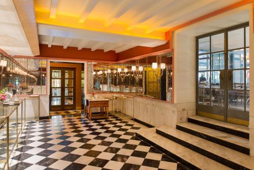 Restaurace v ubytování Narendra Bhawan