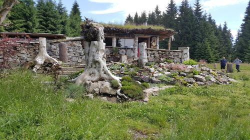 Naturlandschaft in der Nähe des Chalets