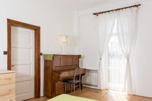 Posteľ alebo postele v izbe v ubytovaní Krynica Zdrój Apartament I piętro - Apartamenty w Górach i nad Morzem
