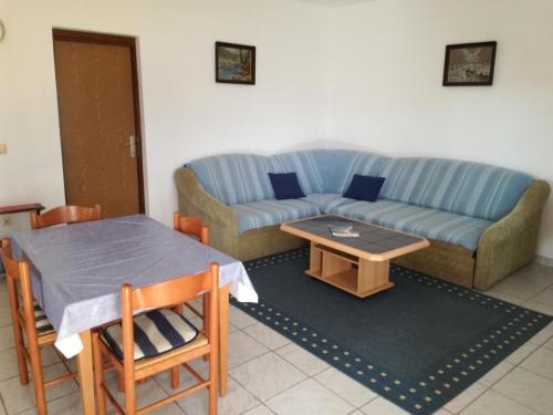 Ruang duduk di Apartman Konček