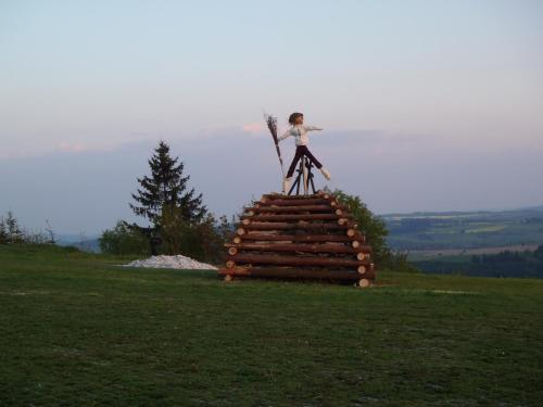 Naturlandschaft in der Nähe der Lodge