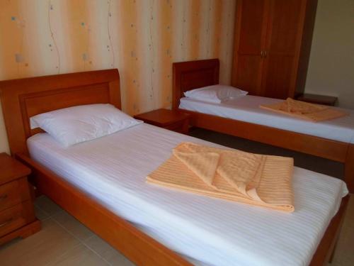Ένα ή περισσότερα κρεβάτια σε δωμάτιο στο Apartments Stević - Monaco